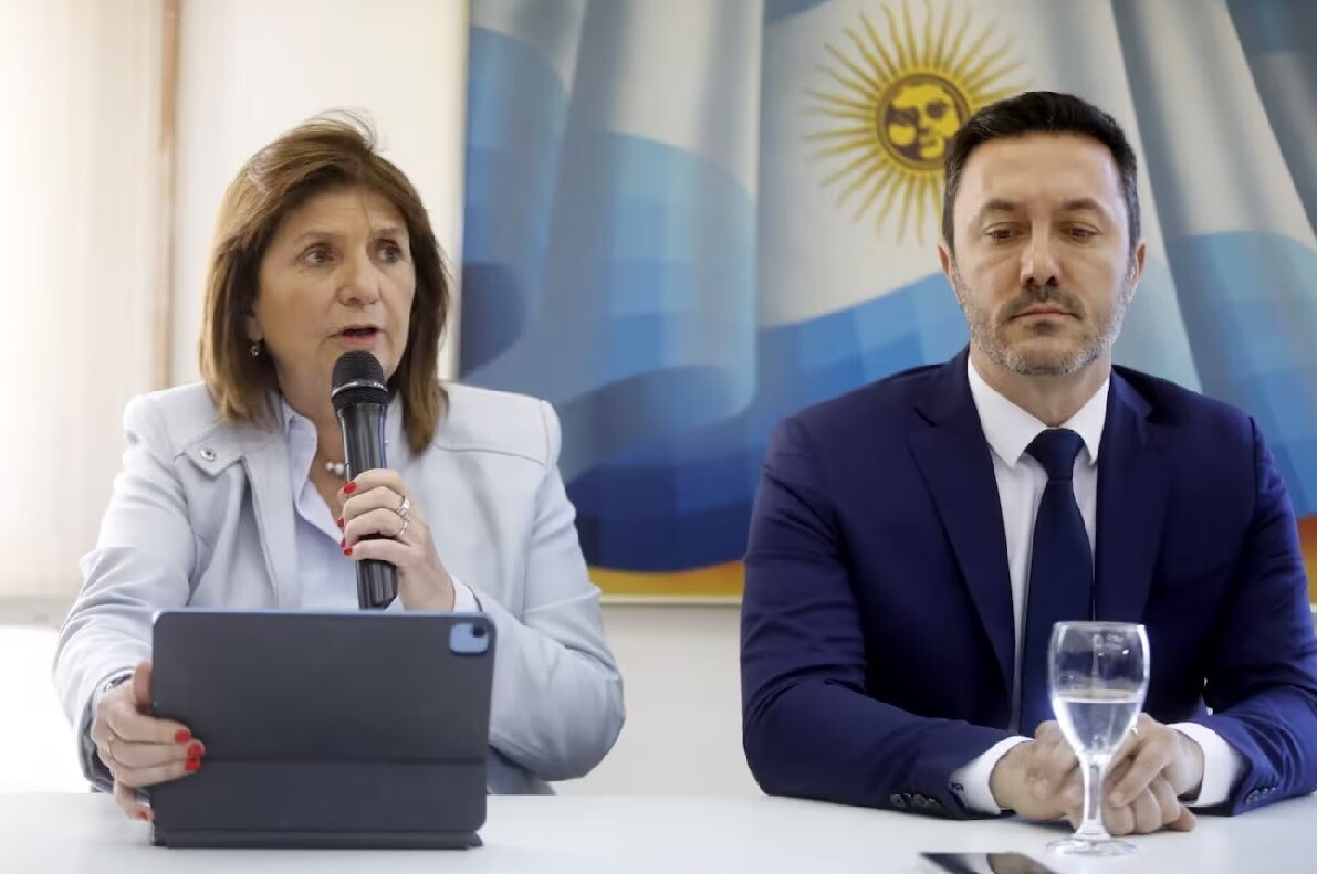 Patricia Bullrich y Luis Petri anuncian el apoyo a Javier Milei para el balotaje