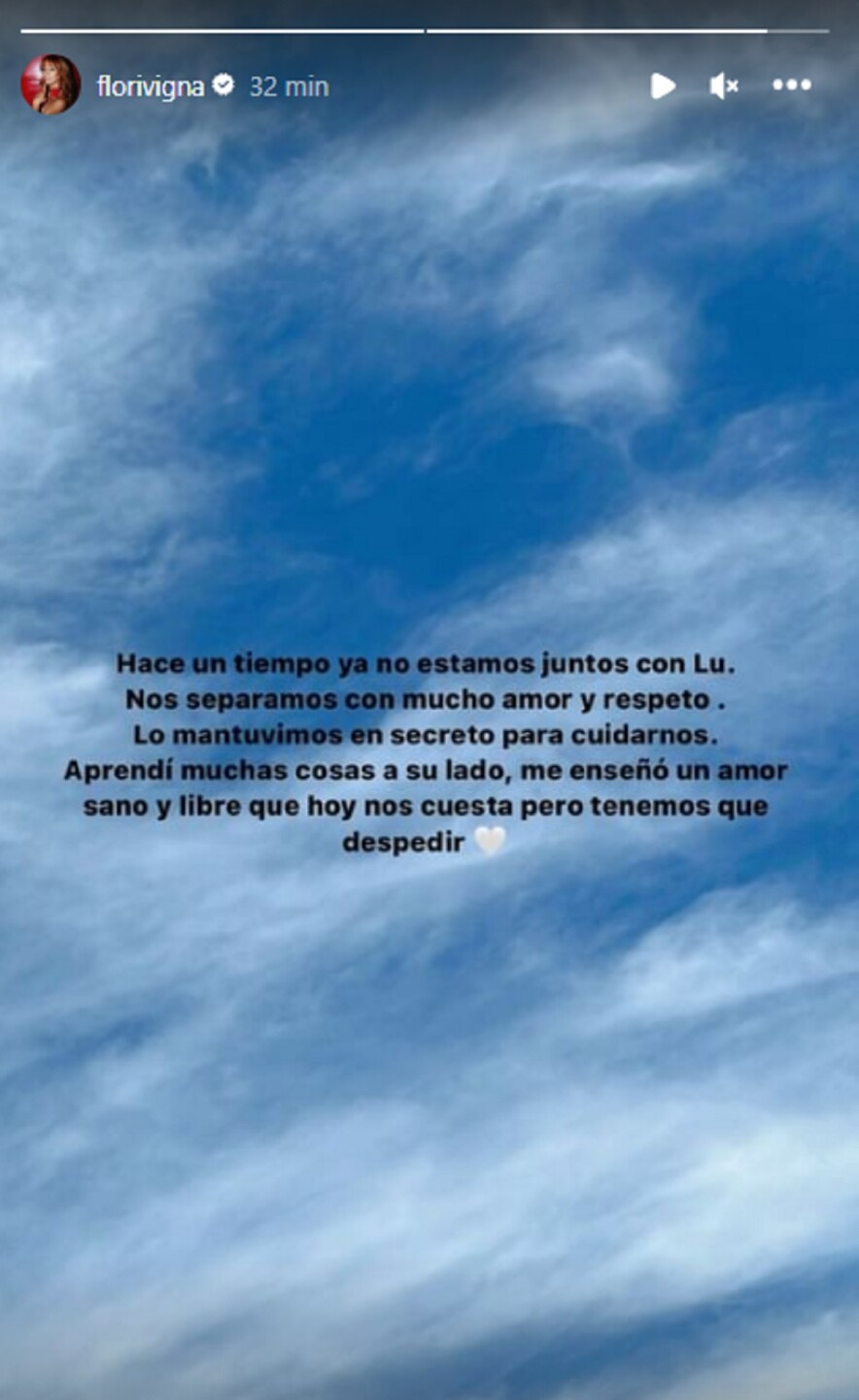 Vigna confirma separación