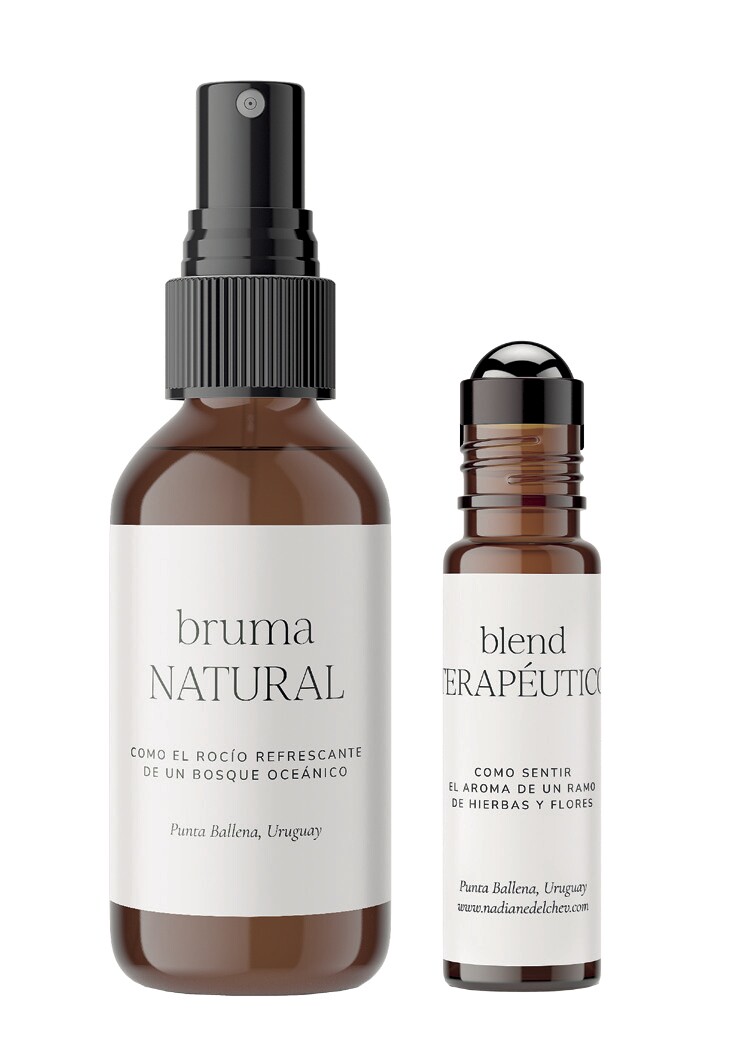Bruma Natural y blend terapéutico.
