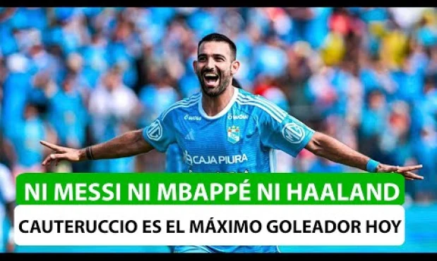 Ni Messi, ni Mbappe, ni Haaland: el máximo goleador hoy del 2024 es el uruguayo Martín Cauteruccio