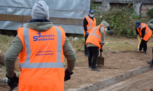 Jornales solidarios. Foto: gub.uy