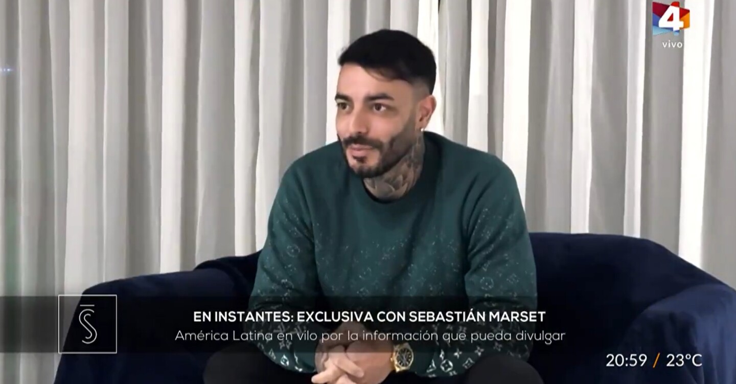 Sebastián Marset en Santo y Seña