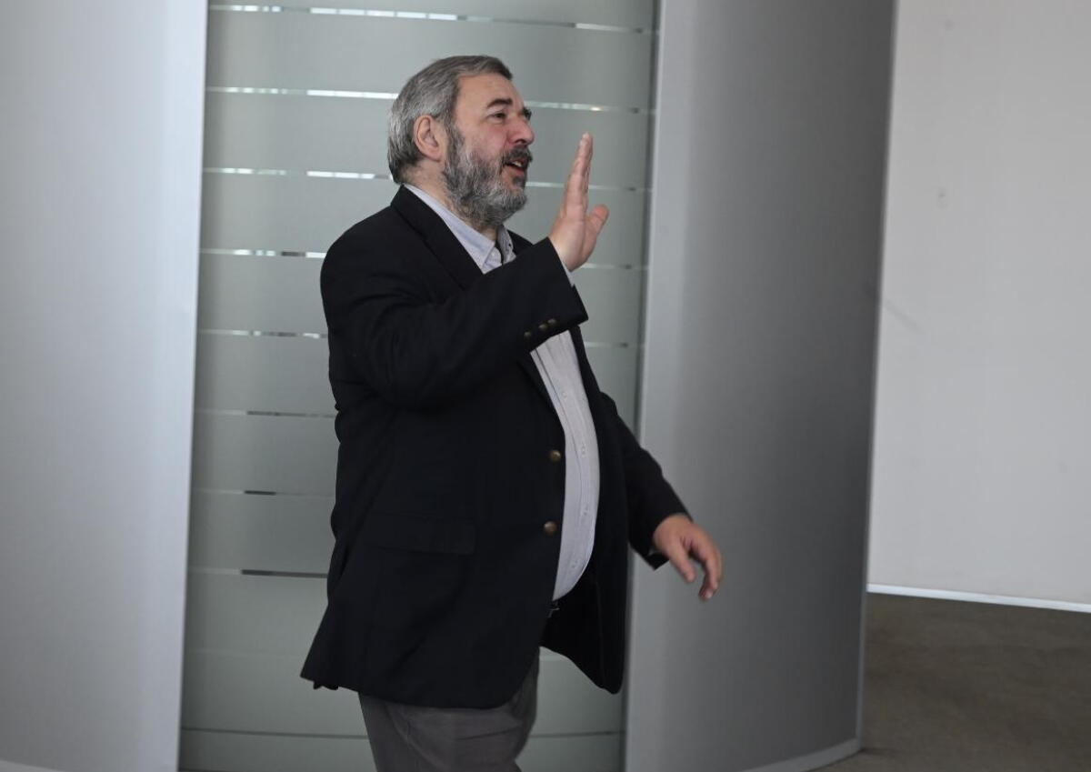 Mario Bergara en Torre Ejecutiva.