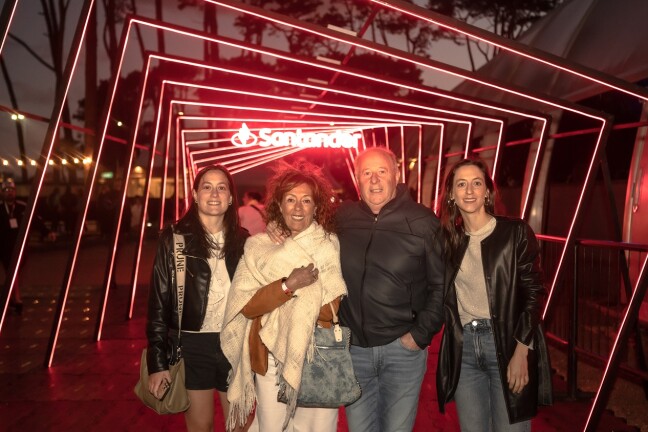 Estefanía Maccio, Oscar Maccio, Lydia González, Micaela Maccio
