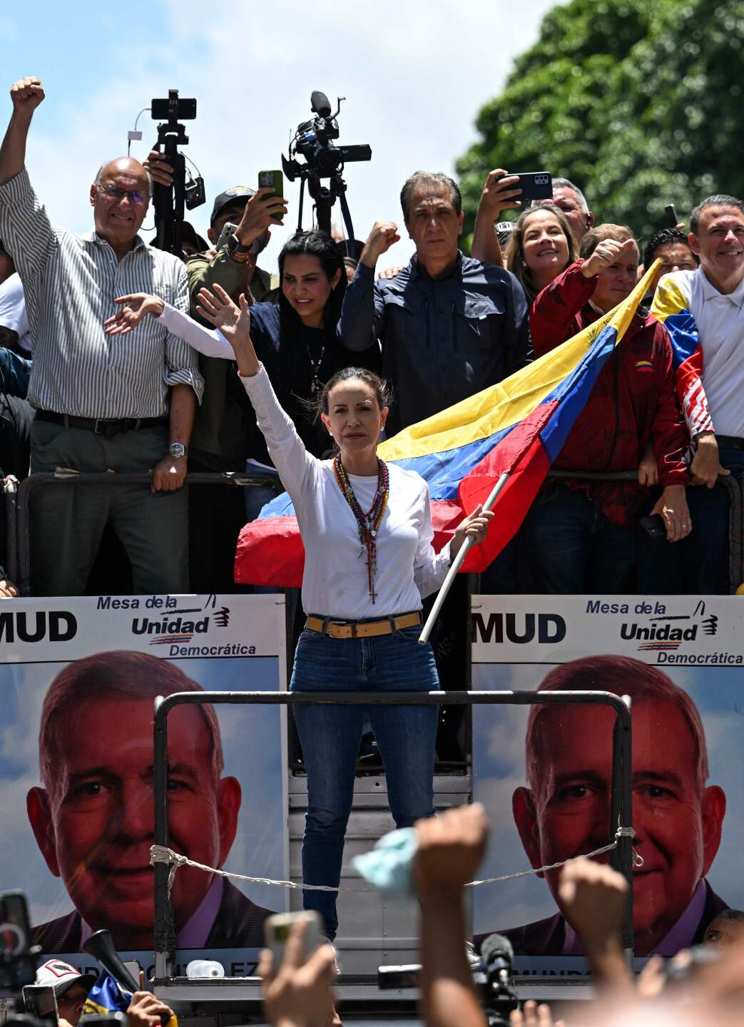 Líder opositora María Corina Machado