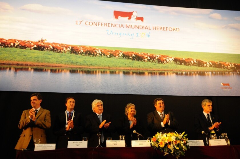 17 Conferencia Mundial Hereford Uruguay 2016 en la Rur. del Prado, Mvdeo., ND 20160420, foto Marcelo Bonjour