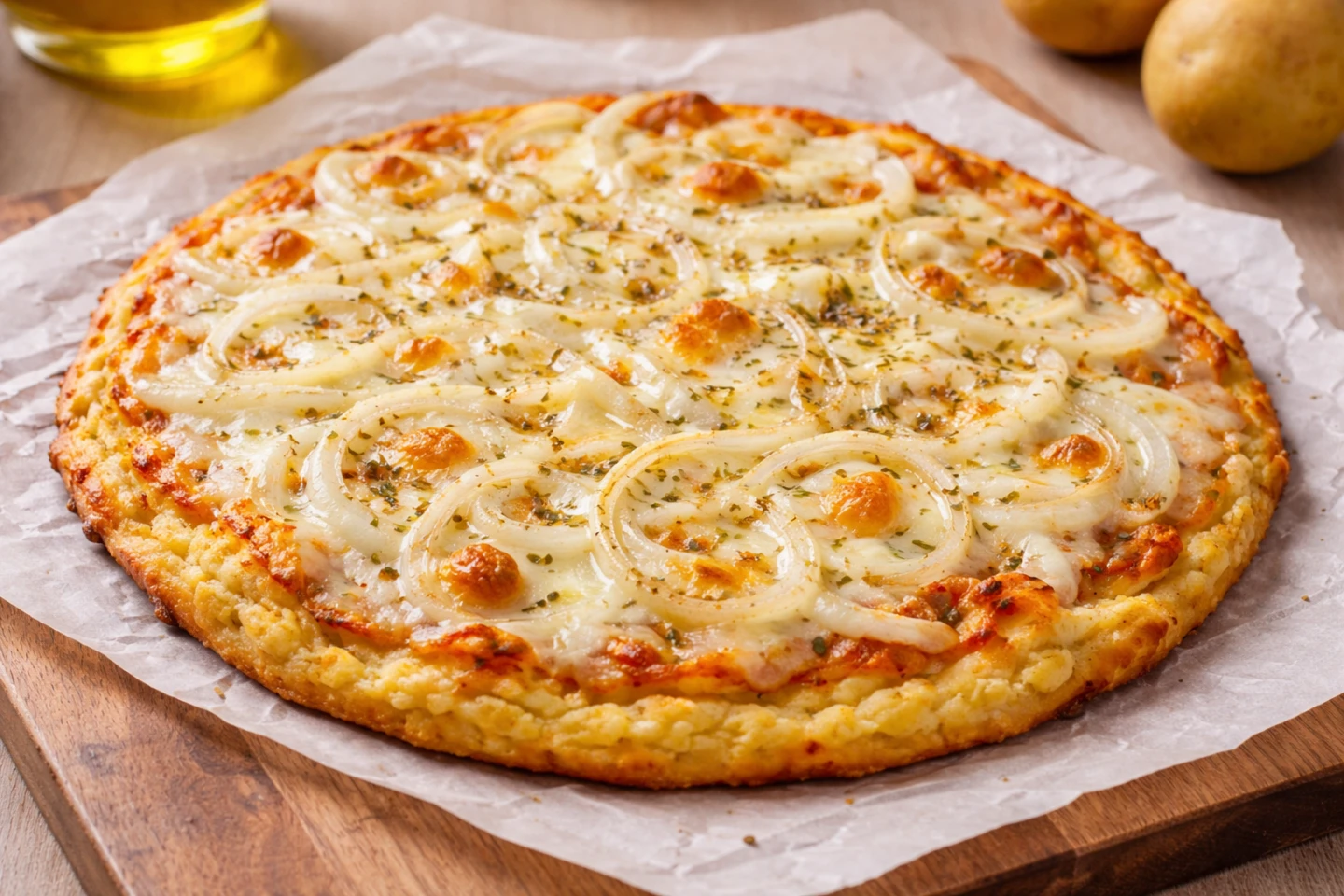 Pizza de papa