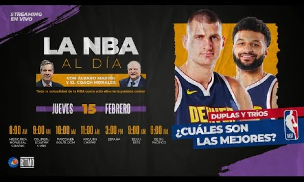 La NBA al Día con Álvaro Martín y el Coach Carlos Morales