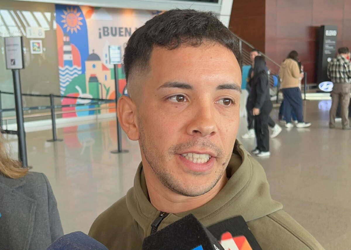 Leo Fernández viajó a España: "Estoy en la etapa final pero es una recuperación larga y no me voy a poner en riesgo"