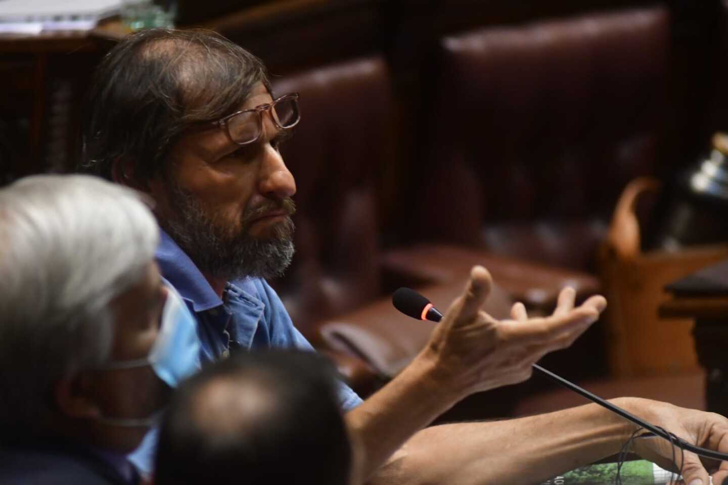 El diputado del PERI, César Vega, va por la reelección de su banca.