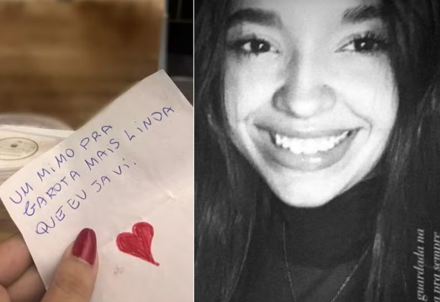 Ana Luiza de Oliveira Neves, de 17 años, murió después de comer pastel envenenado