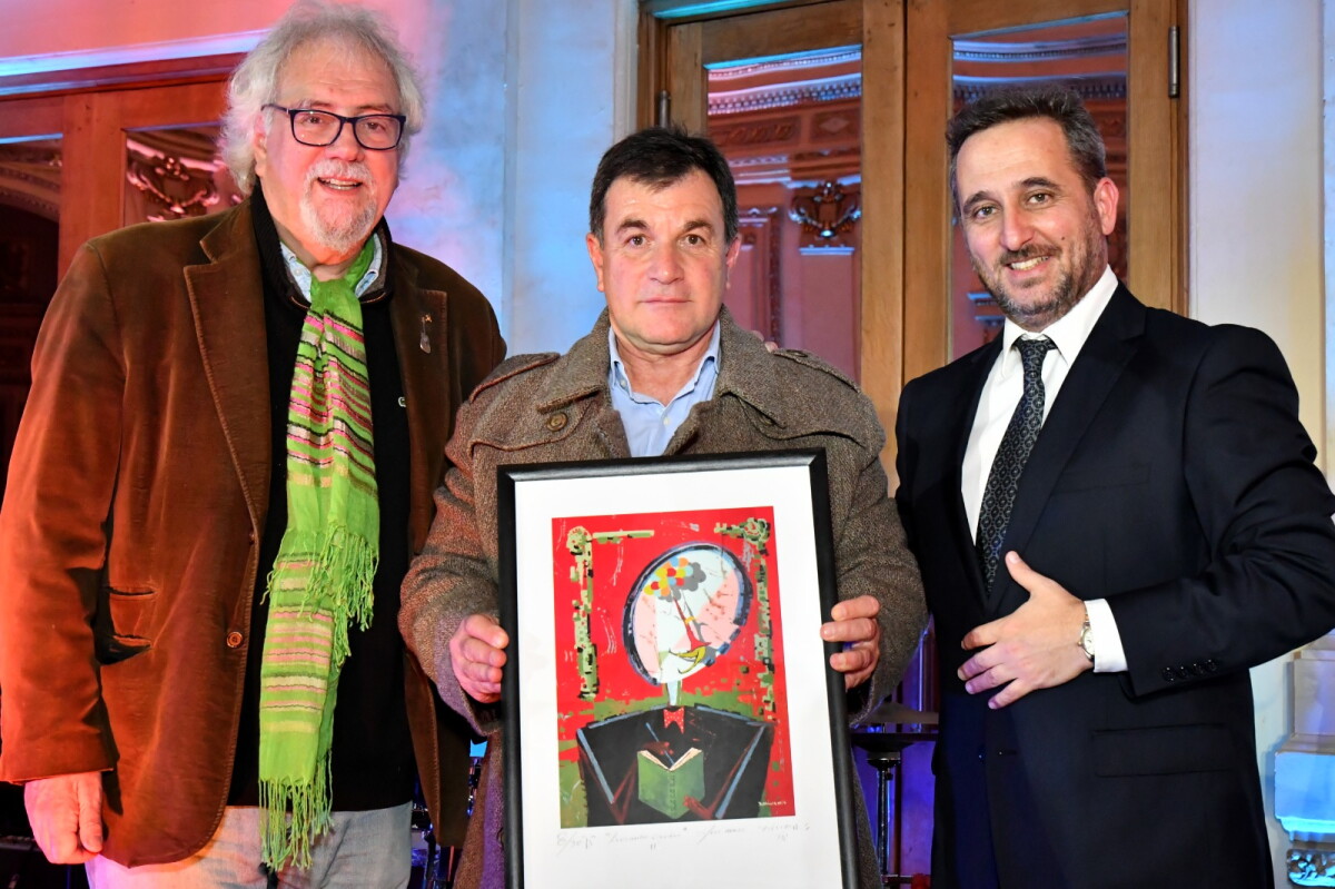 Roberto Da Silva, Jorge Giordano y Diego Schaffer en la Segunda edición de la Fundación Copa de Oro.