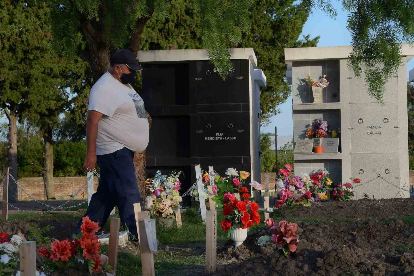 Cementerio Municipal de Florida en pandemia.