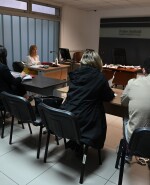 La audiencia se llevó a cabo con la presencia de varios familiares de la víctima que acompañaron el avance de la causa