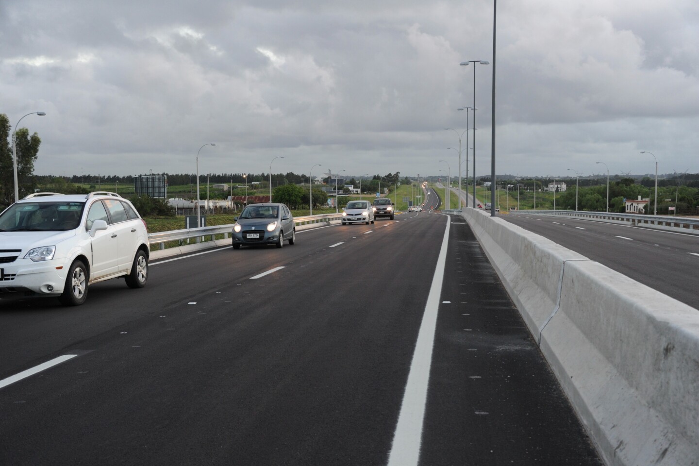 Tránsito por la ruta 5.