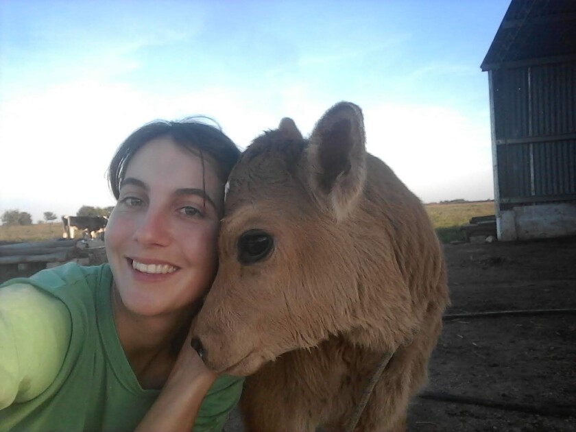 Yésica Hernández tiene 28 años y es productora de leche en San José.
