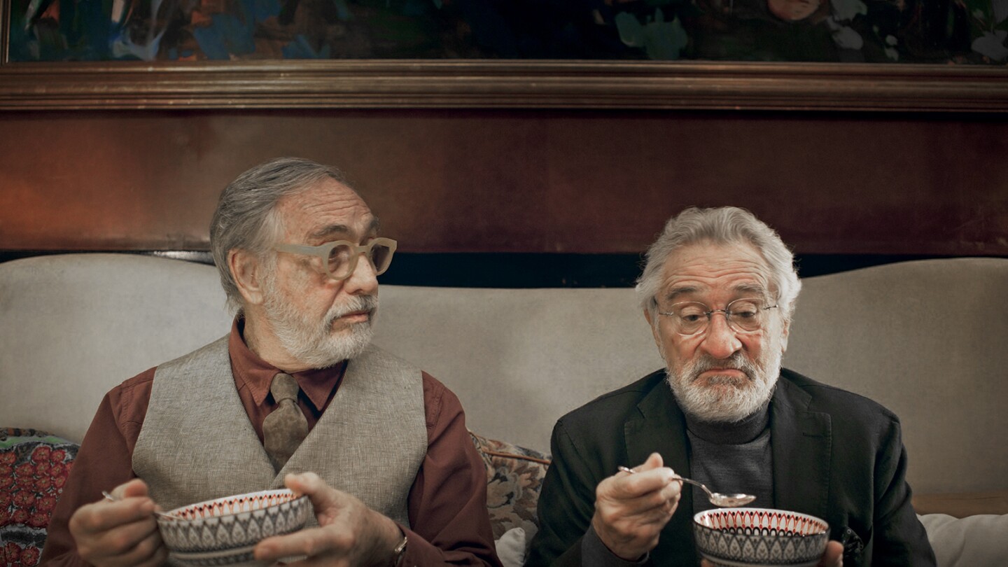 Luis Brandoni y Robert de Niro en la serie "Nada".