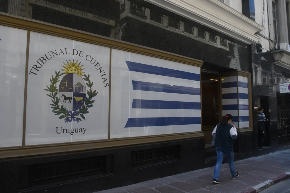 Fachada del edificio sede del Tribunal de Cuentas.