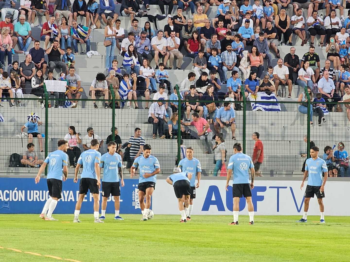 Selección de Uruguay Sub 23. Foto: Ricardo Figueredo.