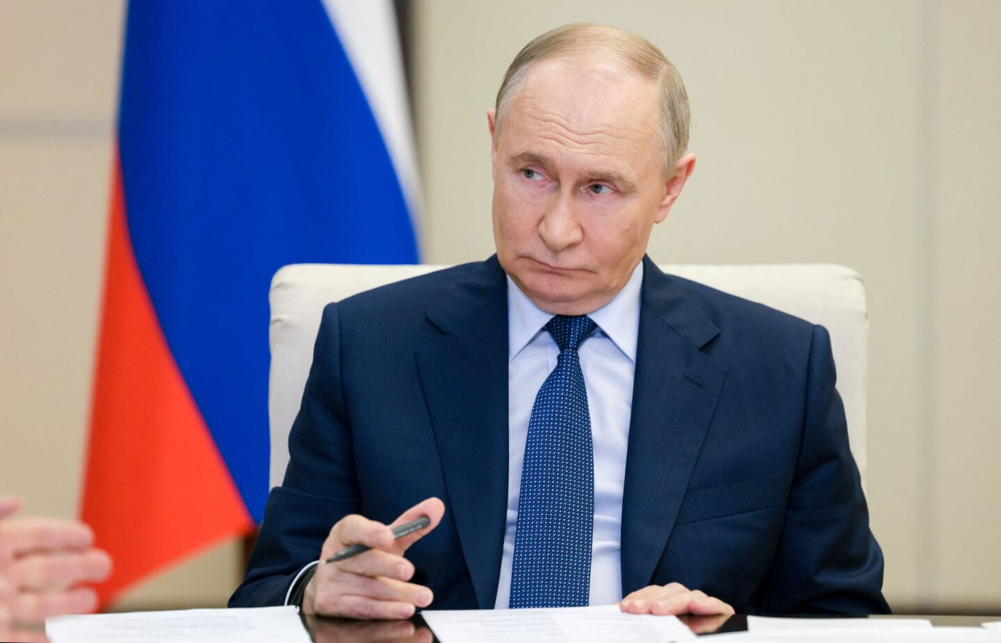 El presidente ruso, Vladimir Putin, celebra una reunión del Consejo de Desarrollo Estratégico y Nacional