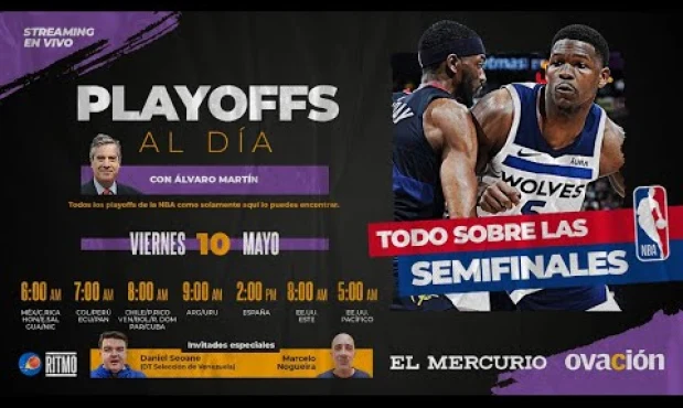 PLAYOFFS AL DÍA #25 🏀 | ÁLVARO MARTÍN, COACH SEOANE Y MARCELO NOGUEIRA | VIE 10.MAY.24 | Ritmo NBA