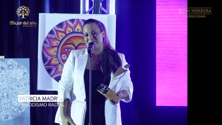 El emotivo discurso de Patricia Madrid