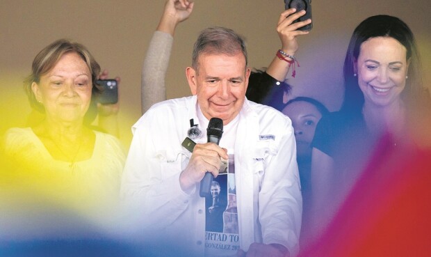 El opositor Edmundo González Urrutia lidera la intención de voto en las encuestas