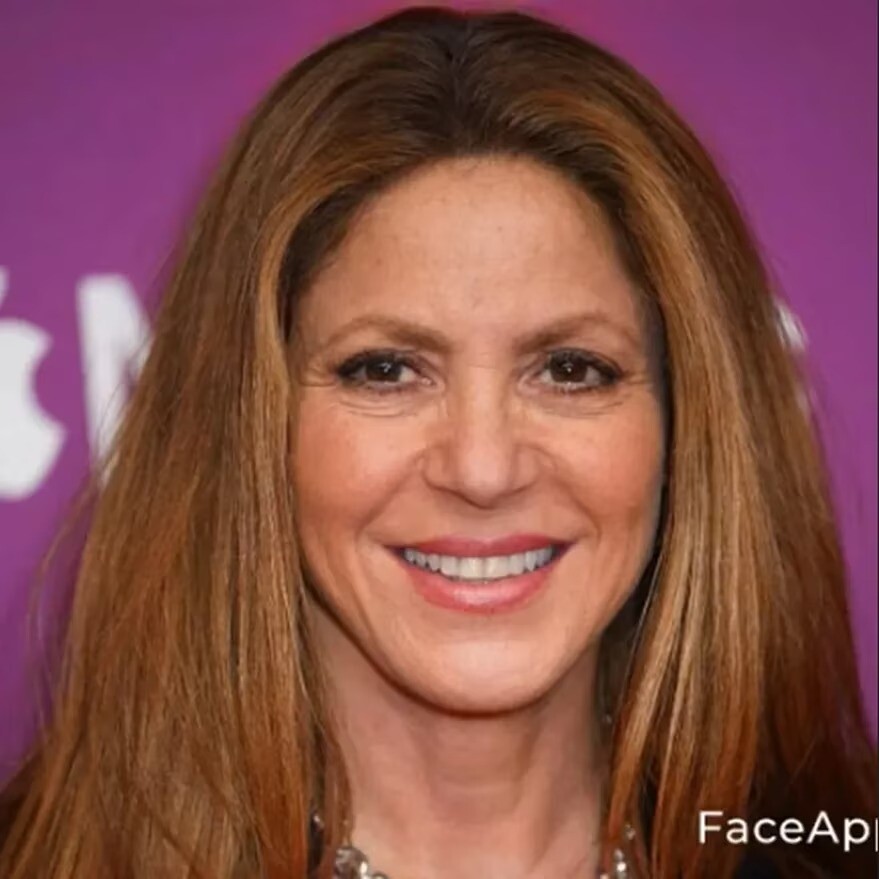 Así se verá Shakira a sus 60 años.