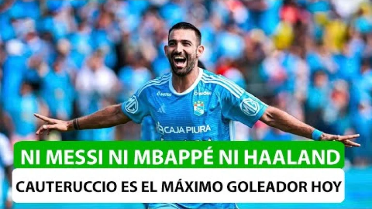 Ni Messi, ni Mbappe, ni Haaland: el máximo goleador hoy del 2024 es el uruguayo Martín Cauteruccio