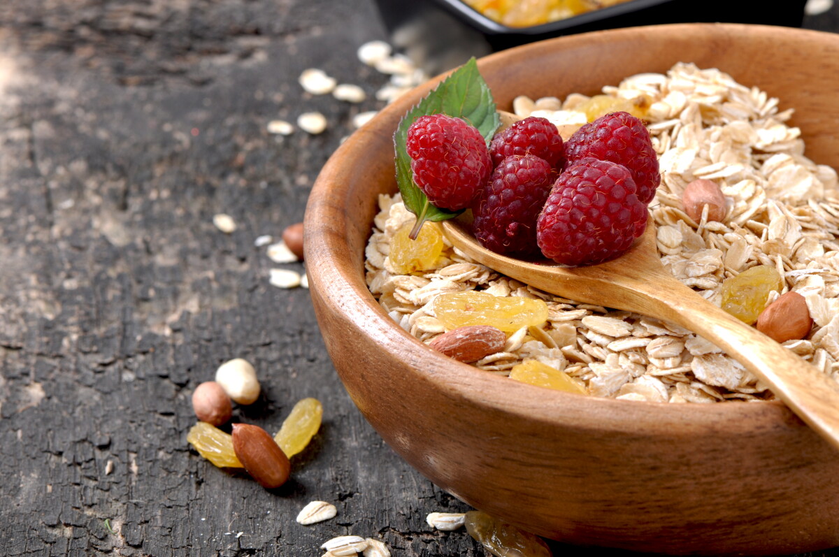 Bowl con avena.