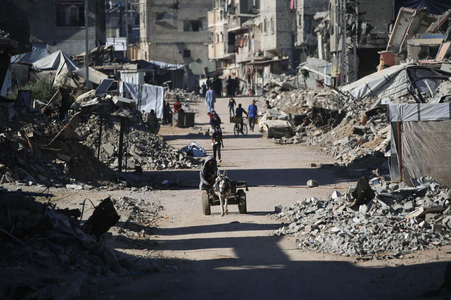 Quinto día del alto el fuego en la Franja de Gaza