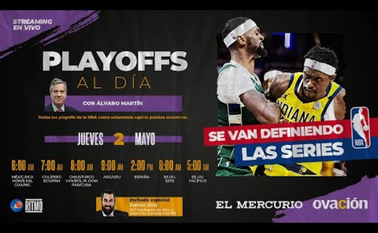 PLAYOFFS AL DÍA #17 🏀 | ÁLVARO MARTÍN Y COACH DÍAZ | JUE 2.MAY.24 | Ritmo NBA