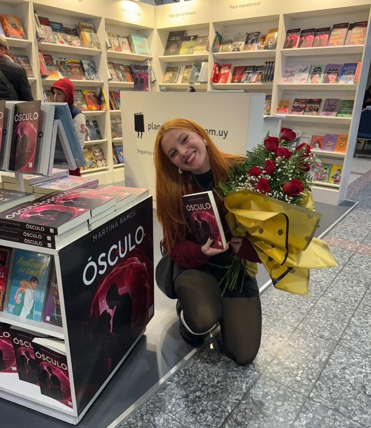 Martina Ramos en la Feria del Libro Infantil y Juvenil 2025.