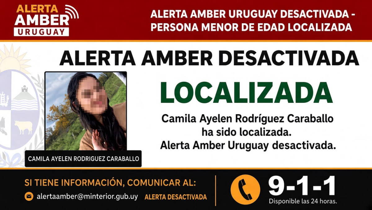 Camila Rodríguez Caraballo ya está en Uruguay: la joven ubicada en Argentina quedó bajo amparo del INAU