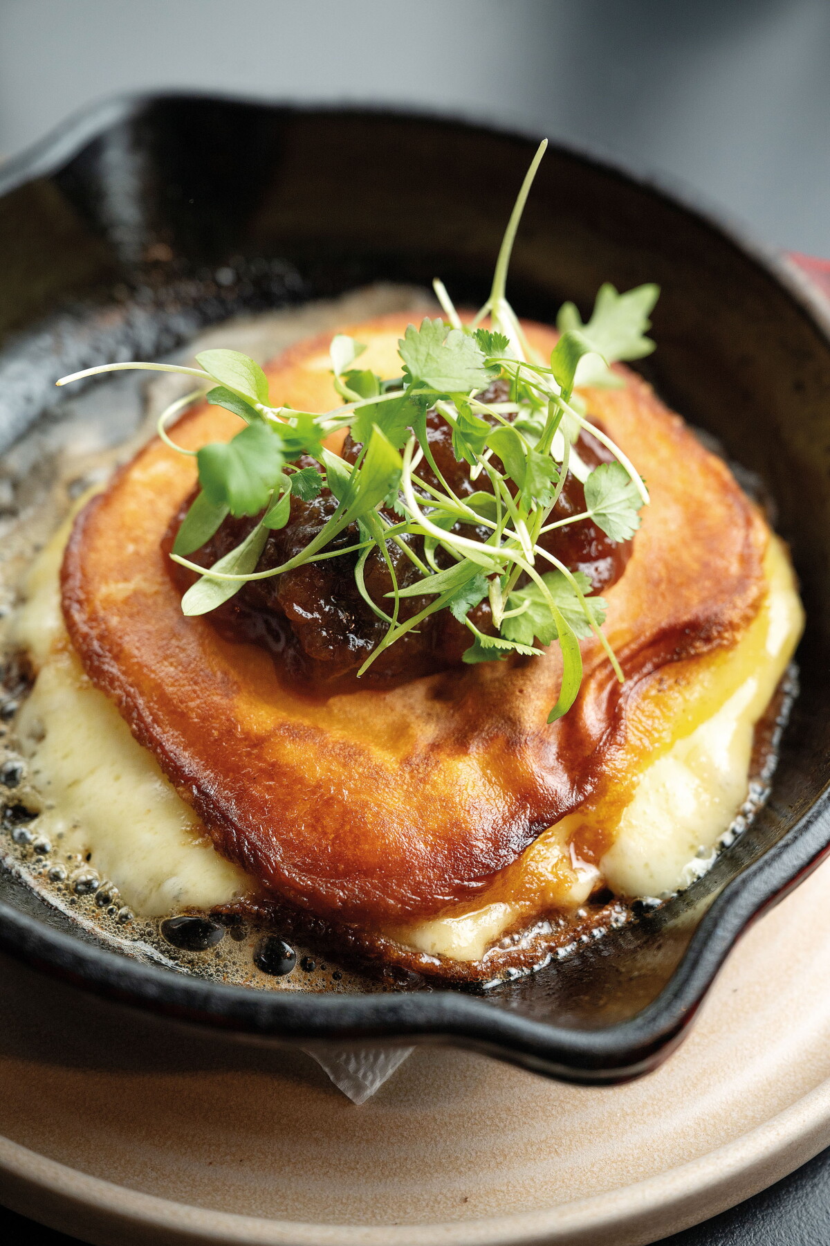 Provolone a la sartén