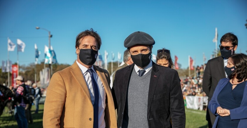 Diego Oribe y Luis Lacalle Pou