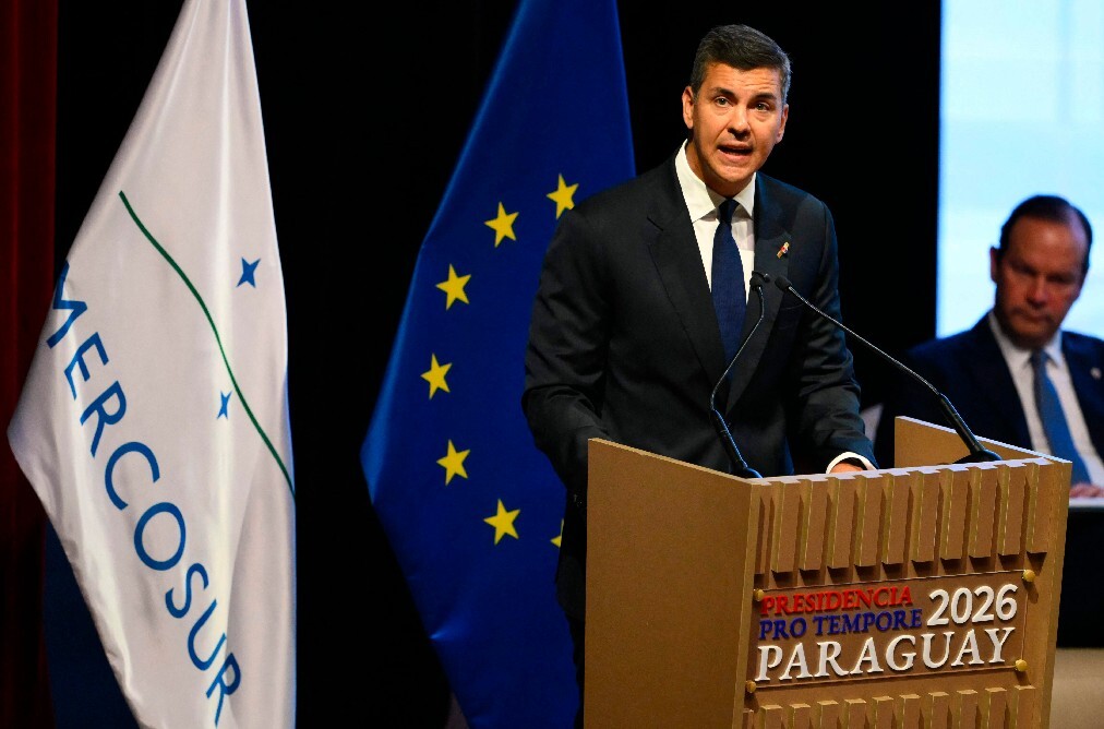 Santiago Peña: “El diálogo es el único camino” tras la firma del acuerdo Mercosur-Unión Europea Santiago Peña: “El diálogo es el único camino” tras la firma del acuerdo Mercosur-Unión Europea