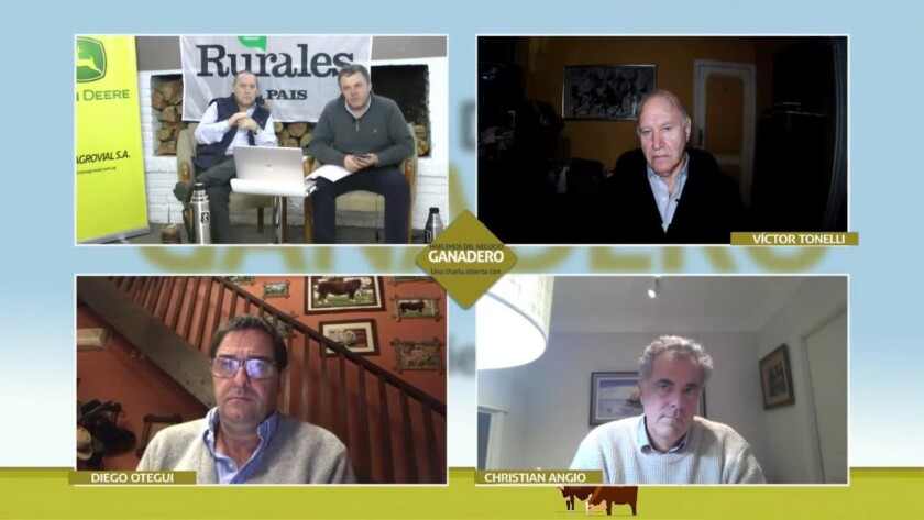 La actividad se realizó en forma virtual, en vivo por RuralesTV