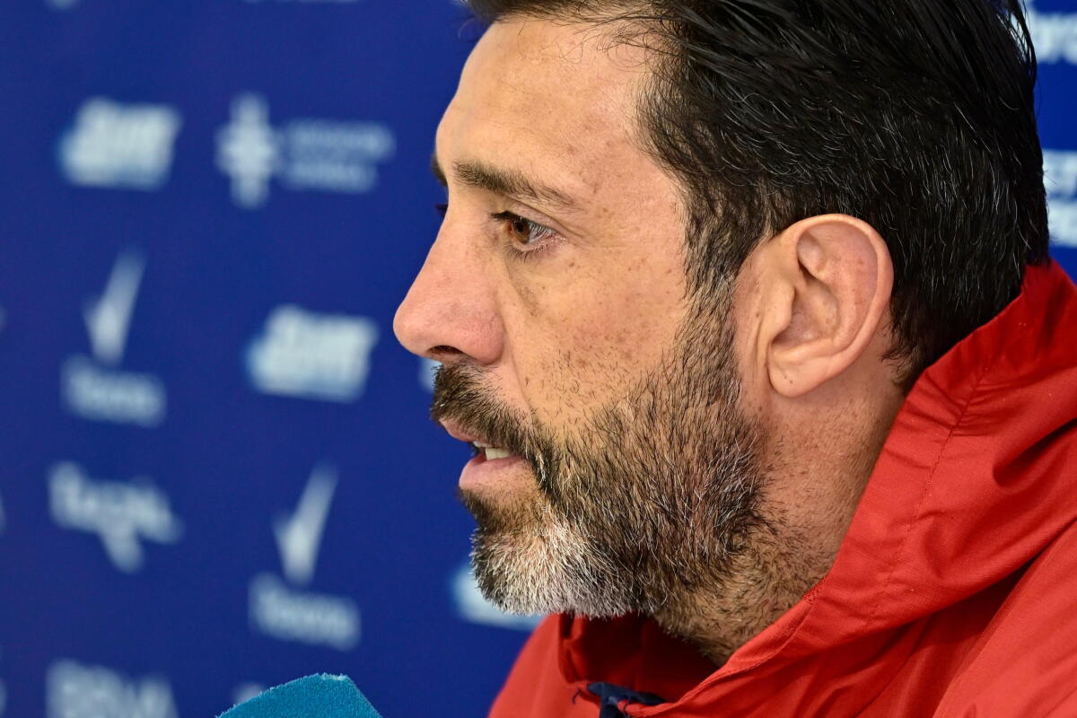 Jorge Bava, entrenador de Nacional.