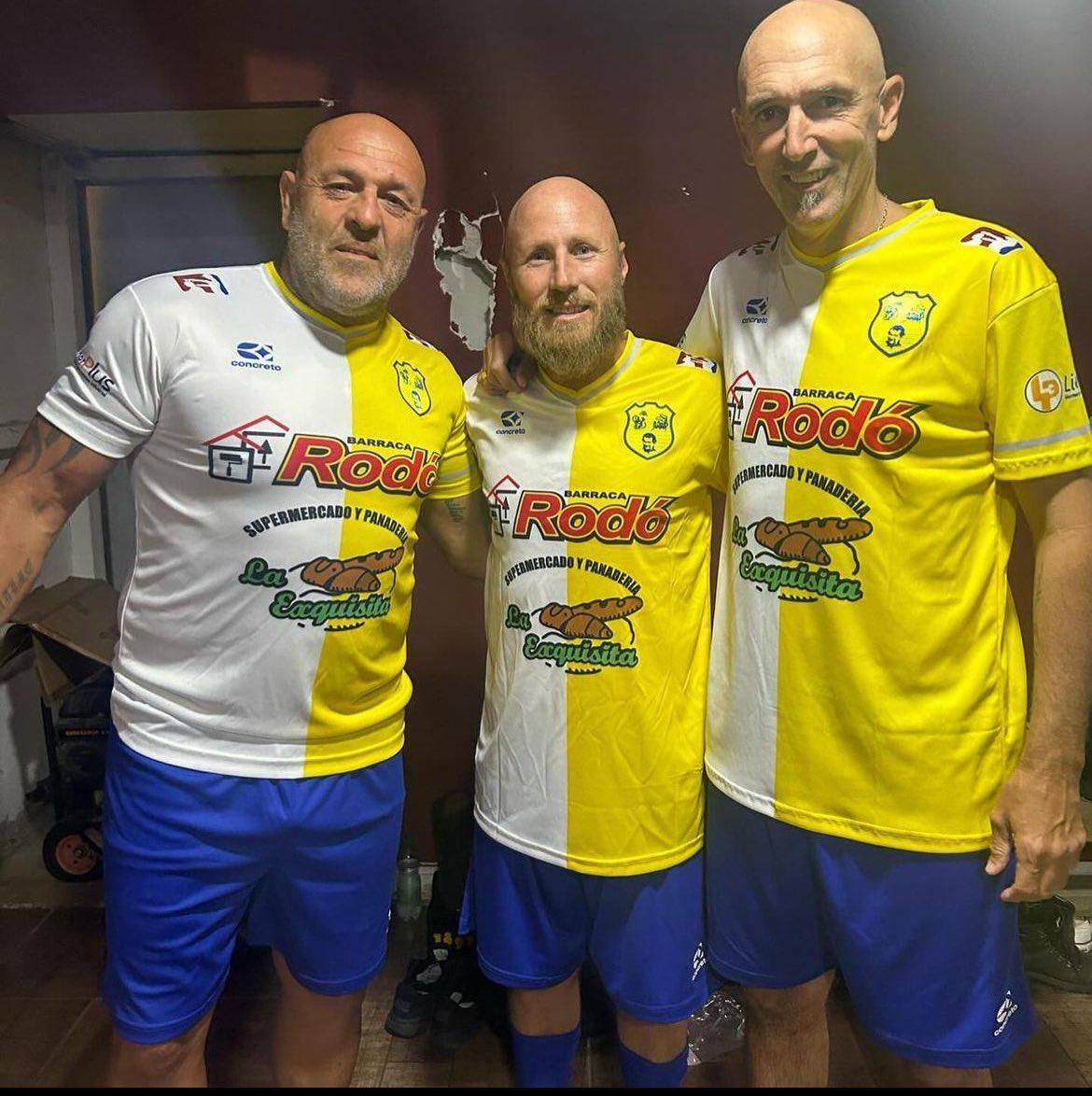 Fabián Césaro, Marcel Novick y Nicolás Rotundo.