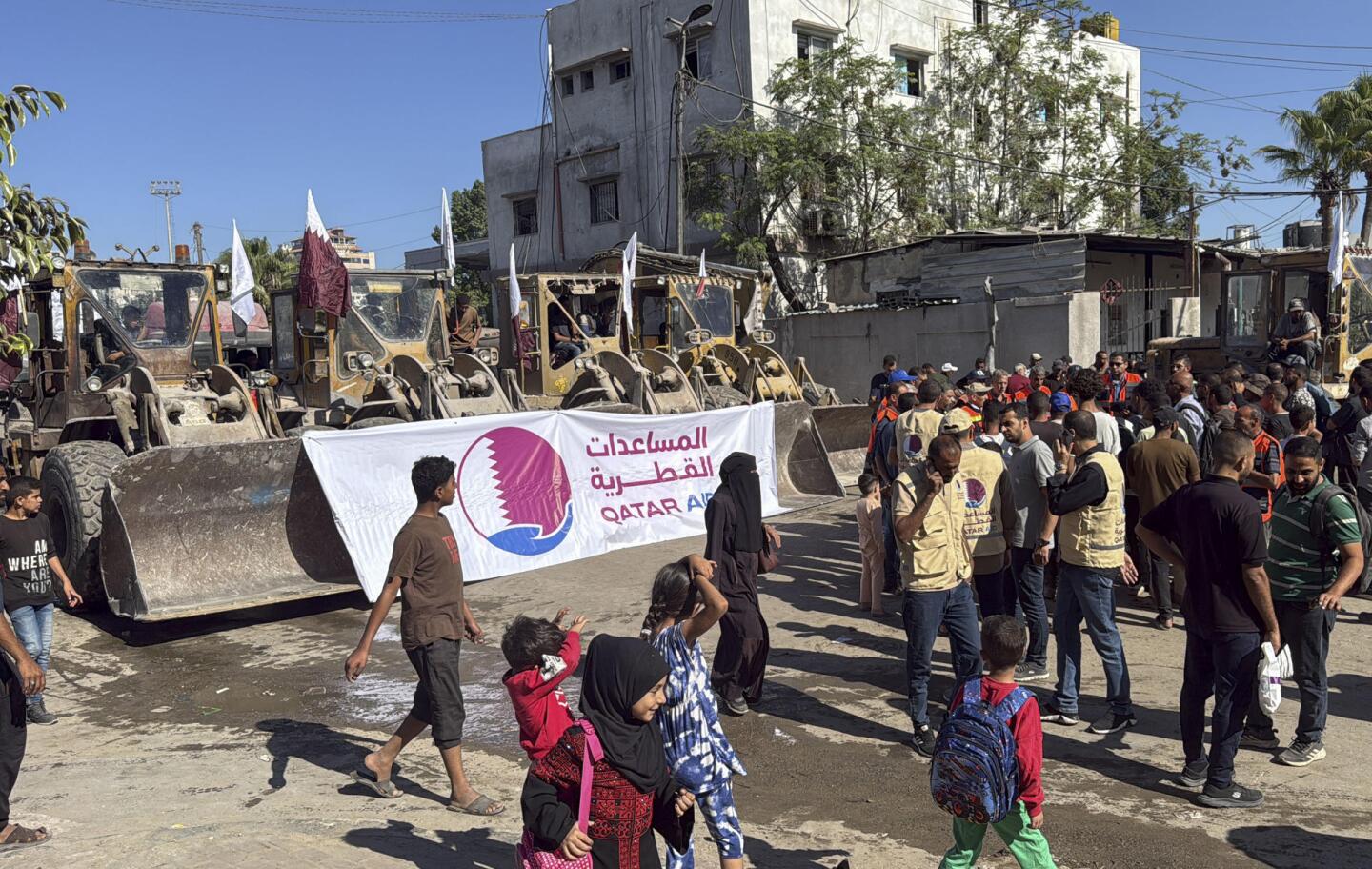 Comienza el desescombro en Gaza