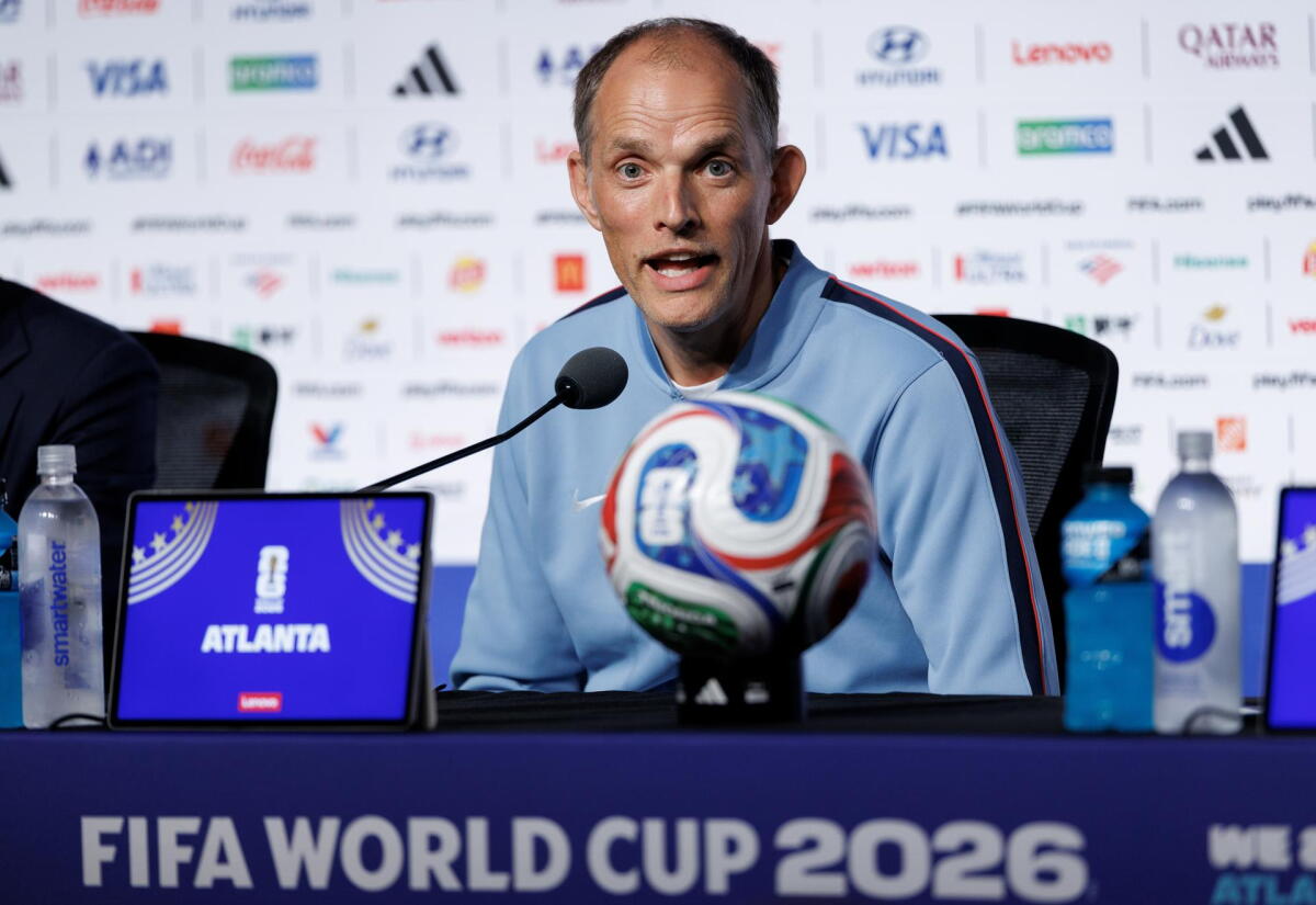 Thomas Tuchel en conferencia de prensa de Inglaterra en Mundial 2026