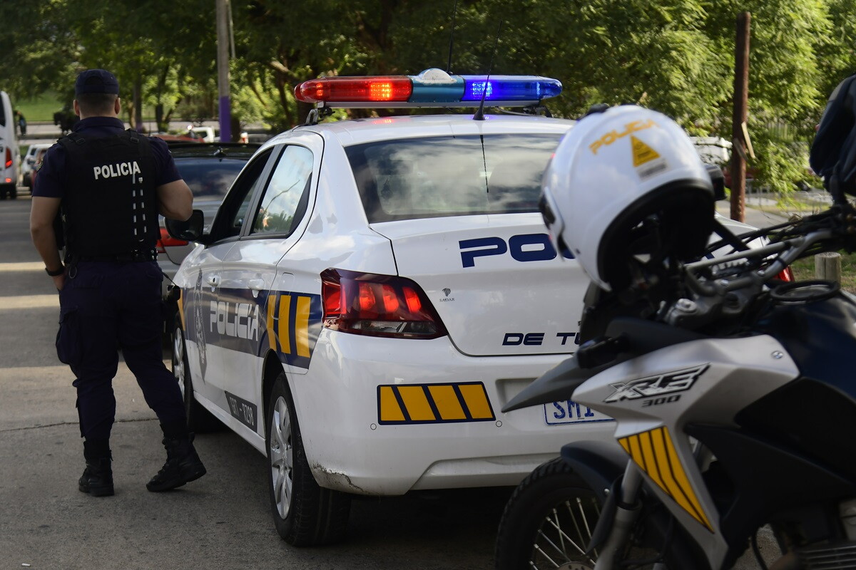 Operativo policial.
