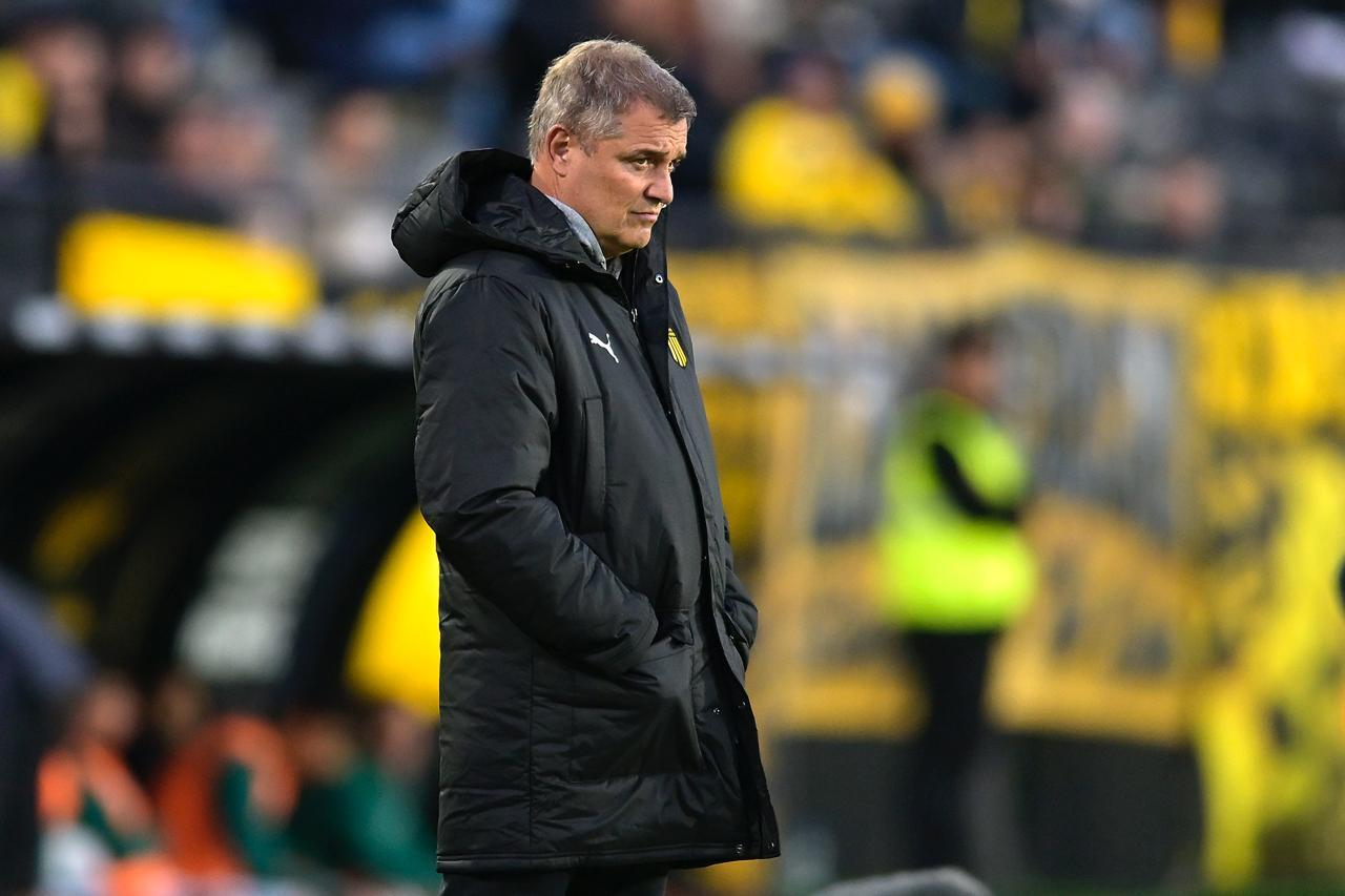 Diego Aguirre, técnico de Peñarol.