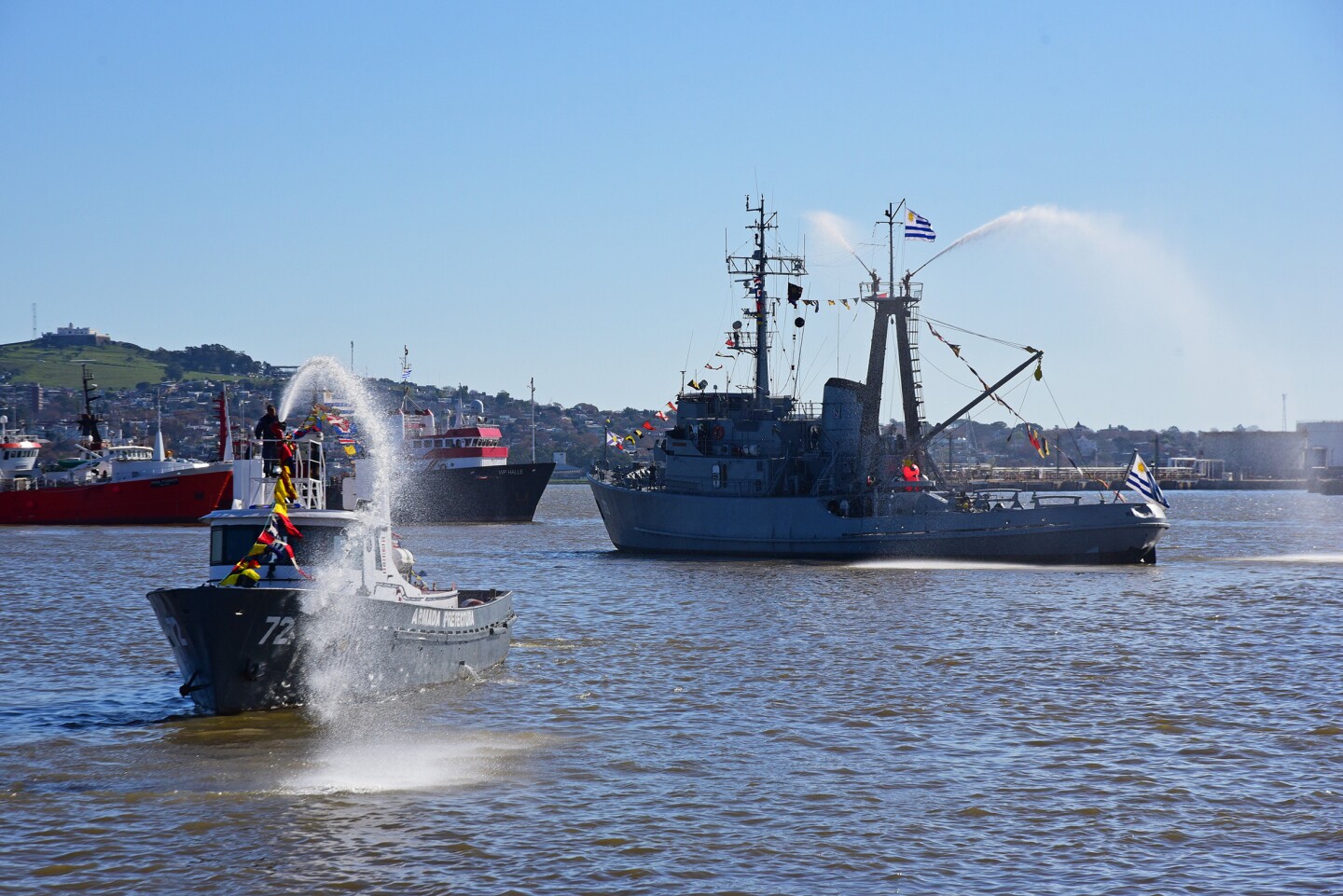 Inauguracion de Darsena Capurro