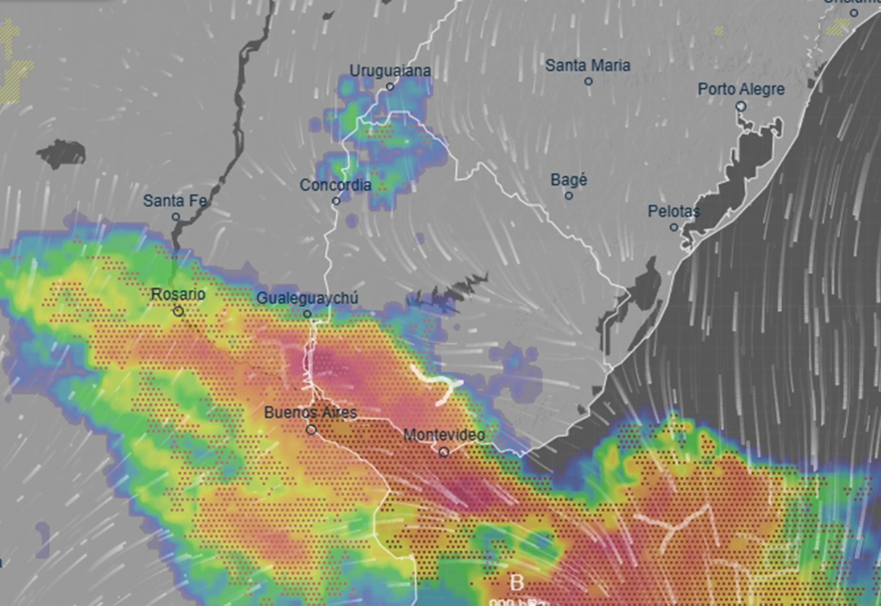 Ciclón extratropical azotará Uruguay con vientos de 80 km/h y temperaturas bajo cero — image 3