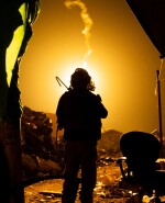 This handout picture released by the Israeli army