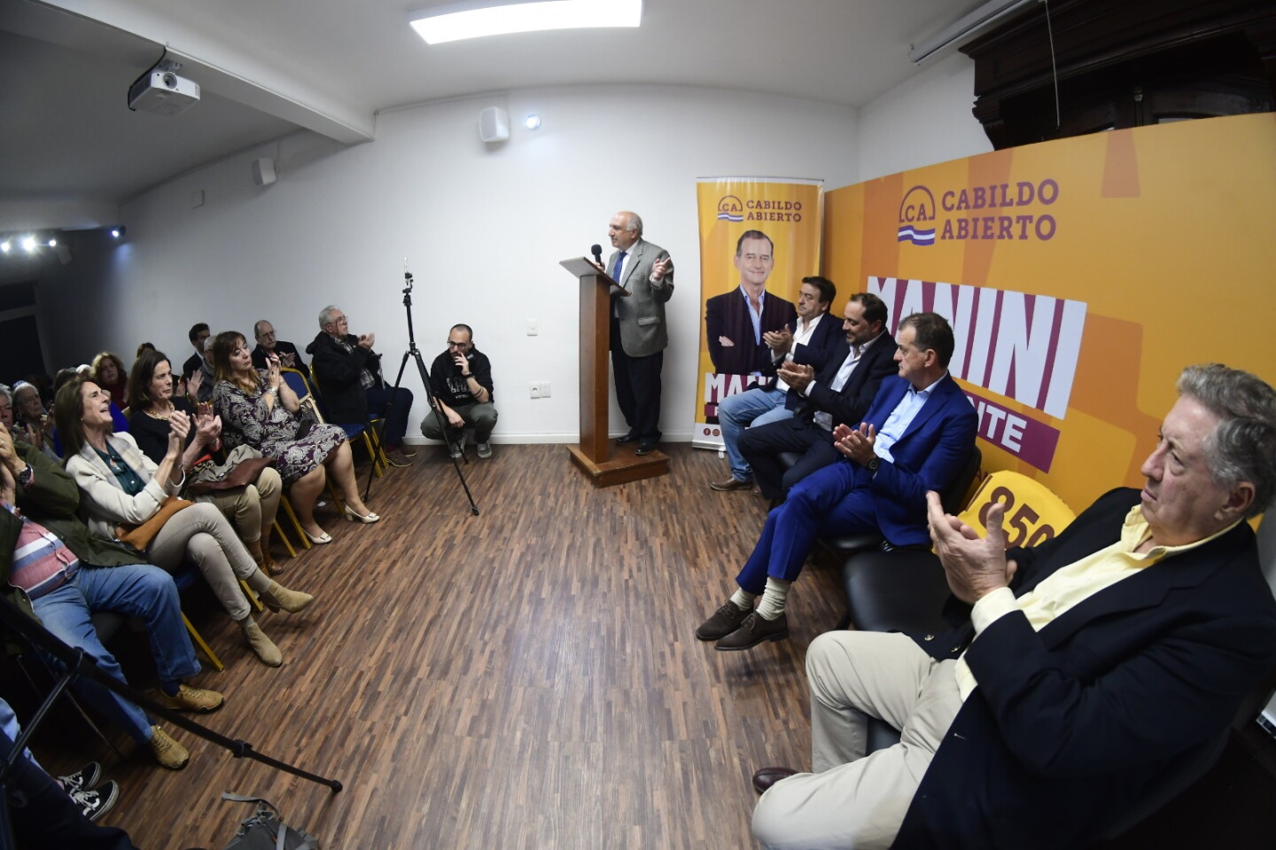 Lanzamiento de la lista a diputados de Alberto Manini.