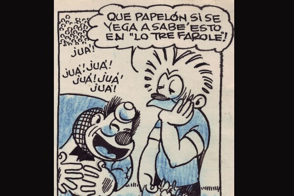 Peloduro, de Julio E. Suárez, la historieta uruguaya más tradicional.