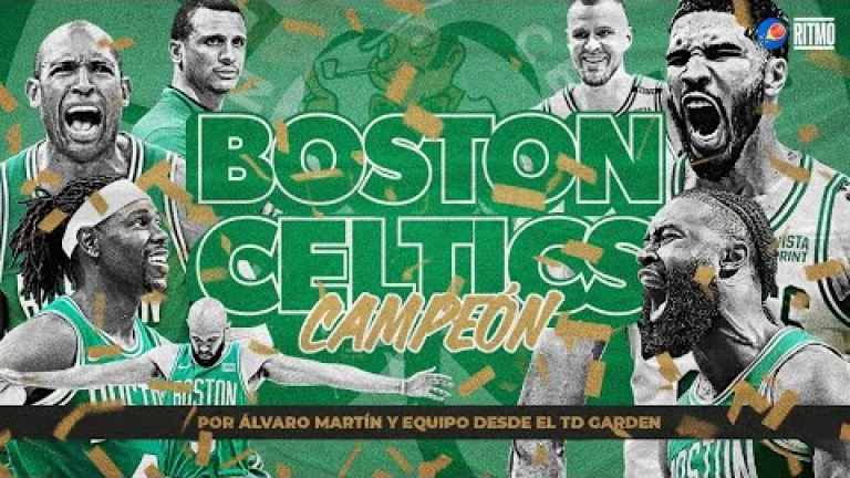 CELTICS CAMPEÓN 🏀 | ÁLVARO MARTÍN Y EQUIPO DESDE EL ESTADIO | MAR 17.JUN.24 | Ritmo NBA